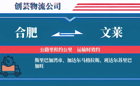 合肥到文莱物流公司