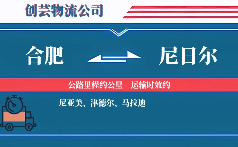 合肥到尼日尔物流公司