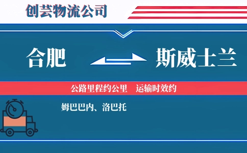 合肥到斯威士兰物流公司
