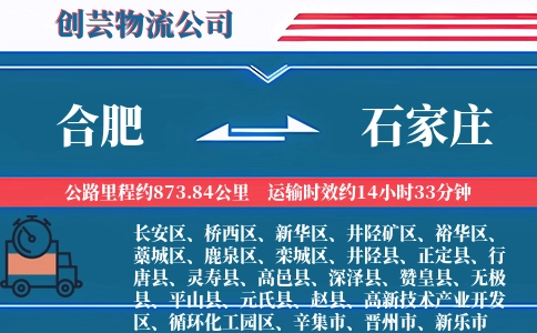 石家庄到合肥物流公司