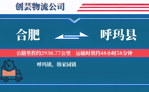 合肥到呼玛县物流公司