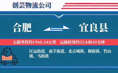 合肥到宜良县物流公司