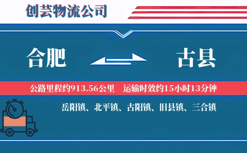 合肥到古县物流公司